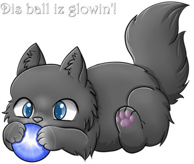 Wolfy's Glow Ball (No BG)